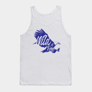 wild and free bald eagle Tank Top